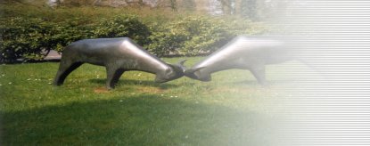 Kunstwerk vor dem Landgericht Oldenburg